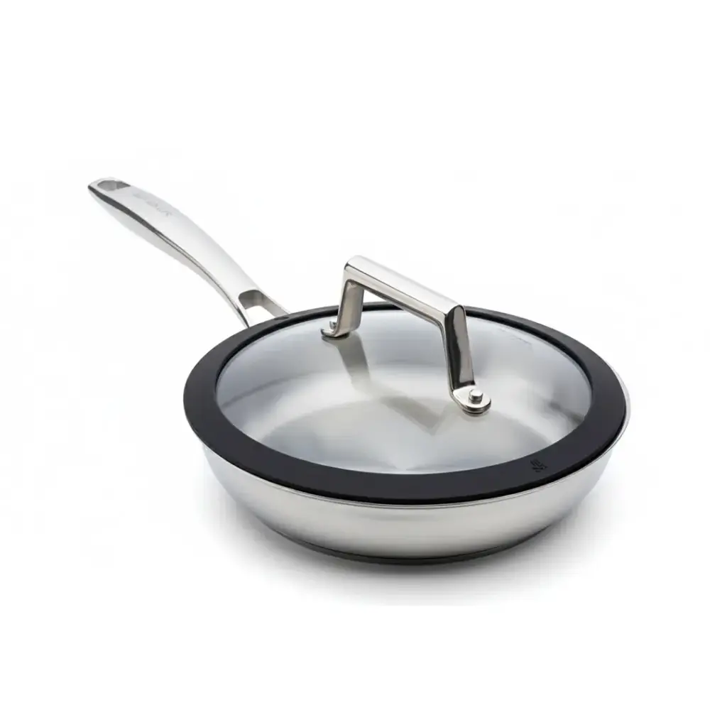 Nomer Ultra Cook™ 3-Ply Non Stick Stainless Steel Micro-DOT 22 One Handle Fry Pan Cookware