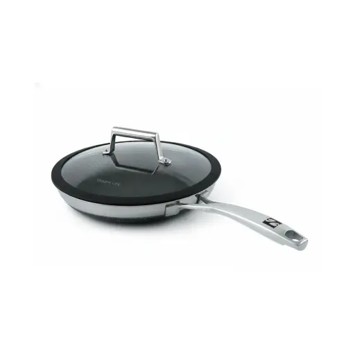 Nomer Tri-Ply Non Stick Stainless Steel 26 One Handle Fry Pan Cookware Double Side Coating Series